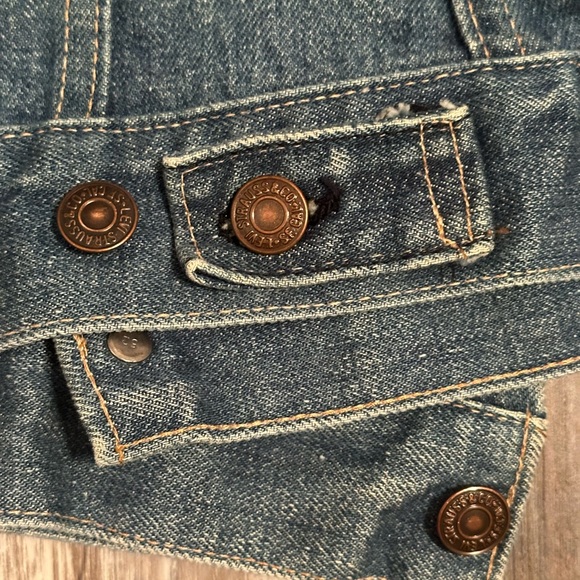 Vintage Levi's Indigo Denim Jacket - Picture 6 of 6